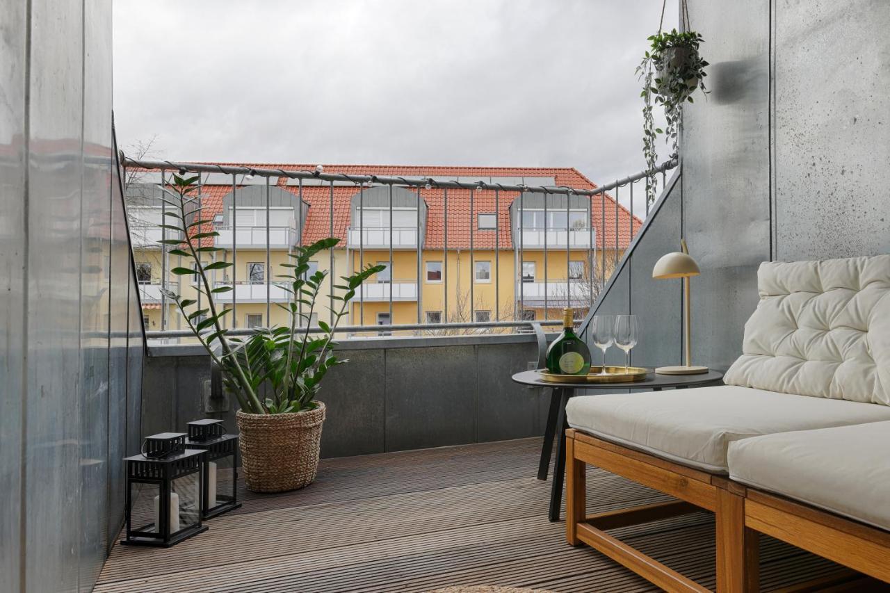 Homiestay City-Apartment, Balkon & Parkplatz 뷔르츠부르크 외부 사진
